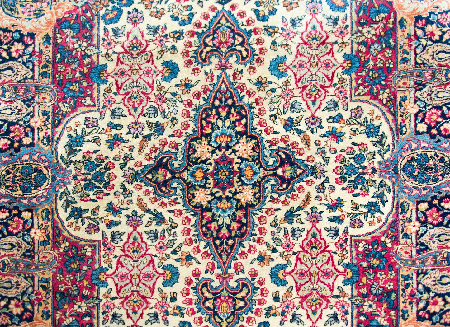 Early 20th Century Kirman Rug For Sale
