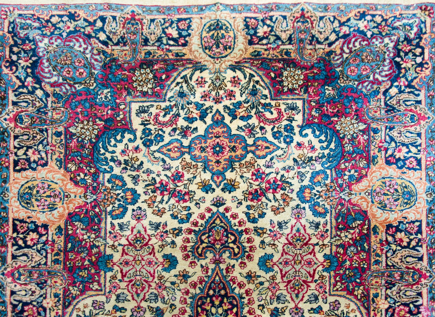 Early 20th Century Kirman Rug For Sale