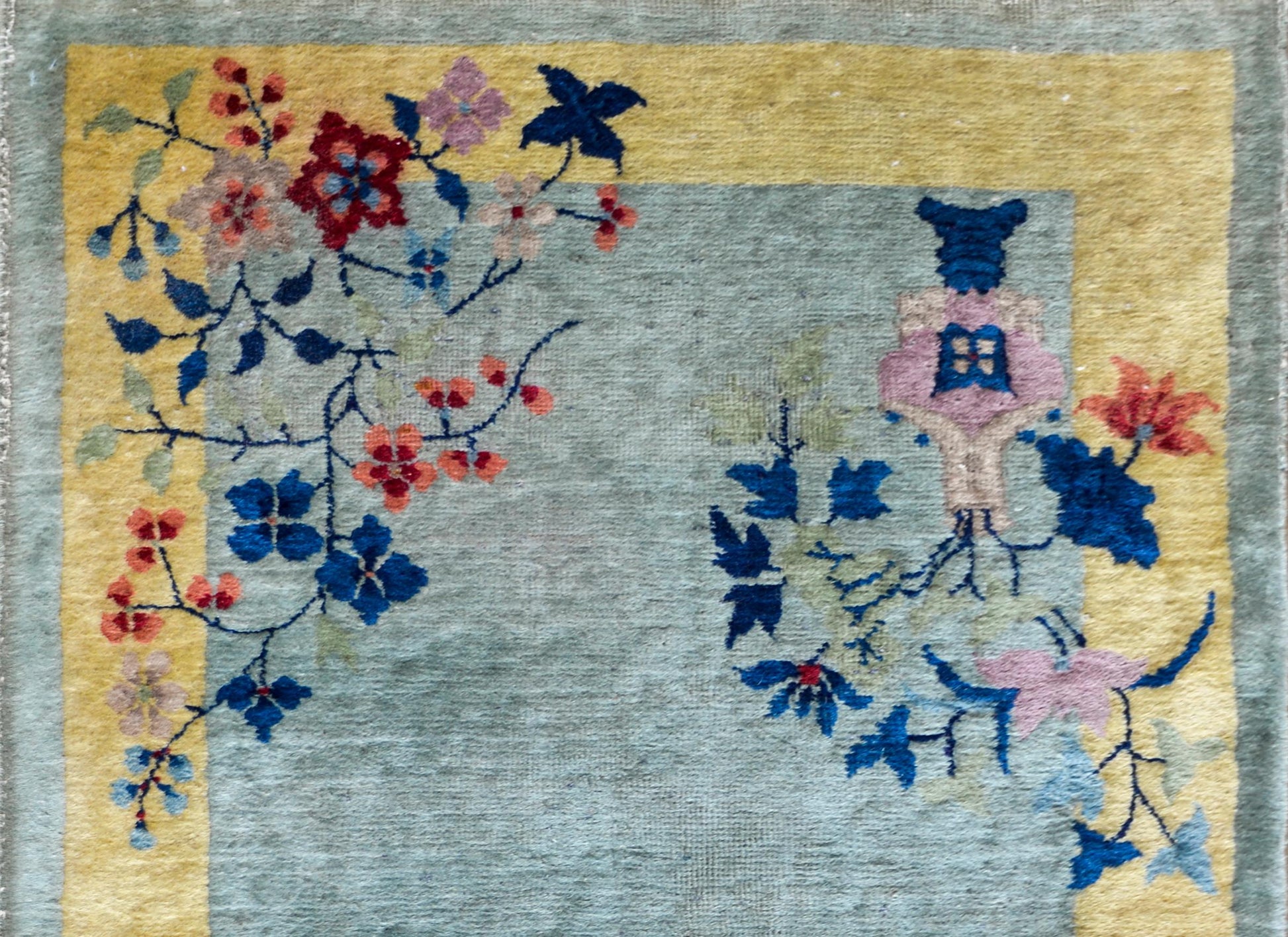 Early 20th Century Chinese Art Deco Rug For Sale
