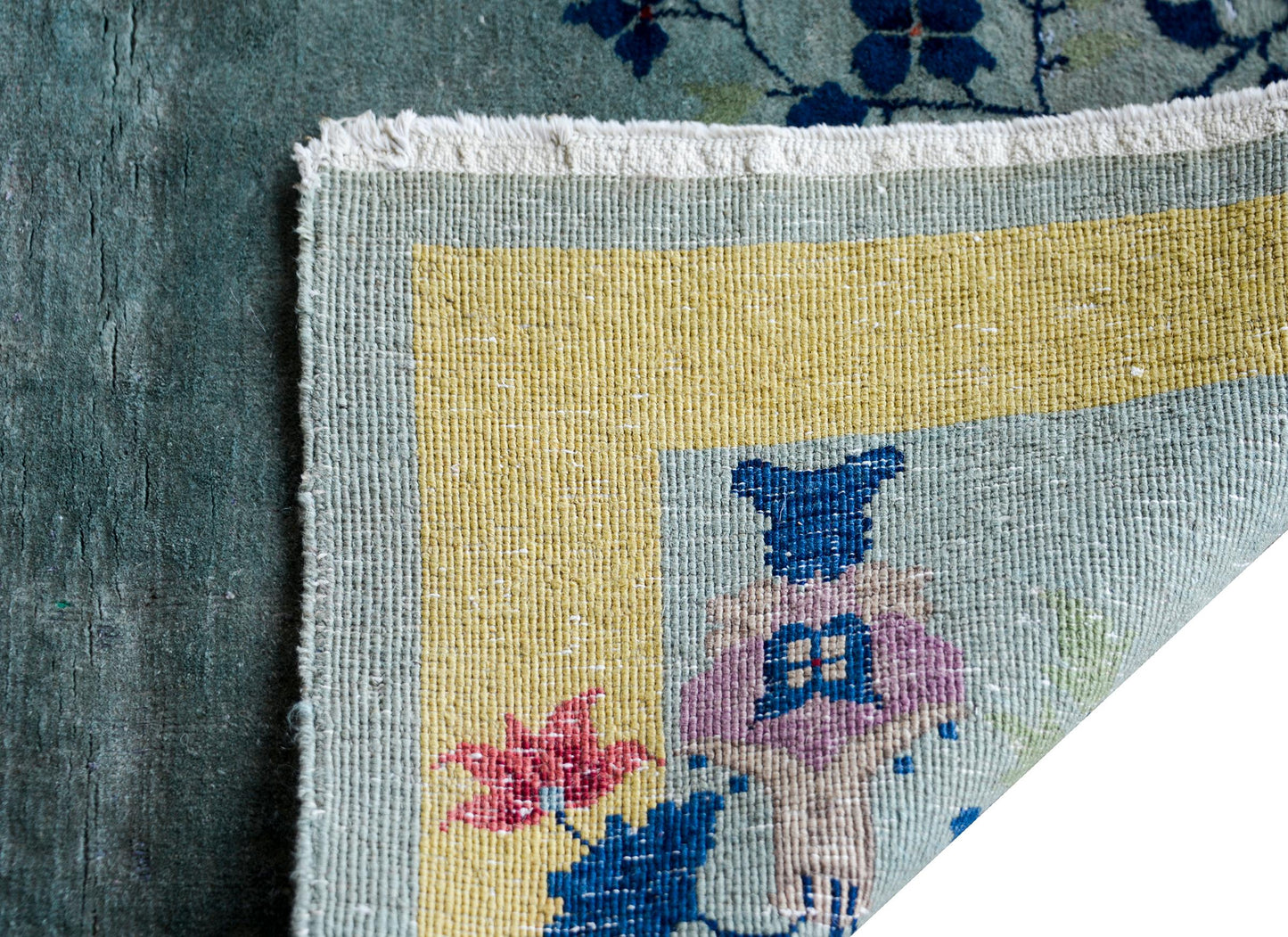 Early 20th Century Chinese Art Deco Rug For Sale