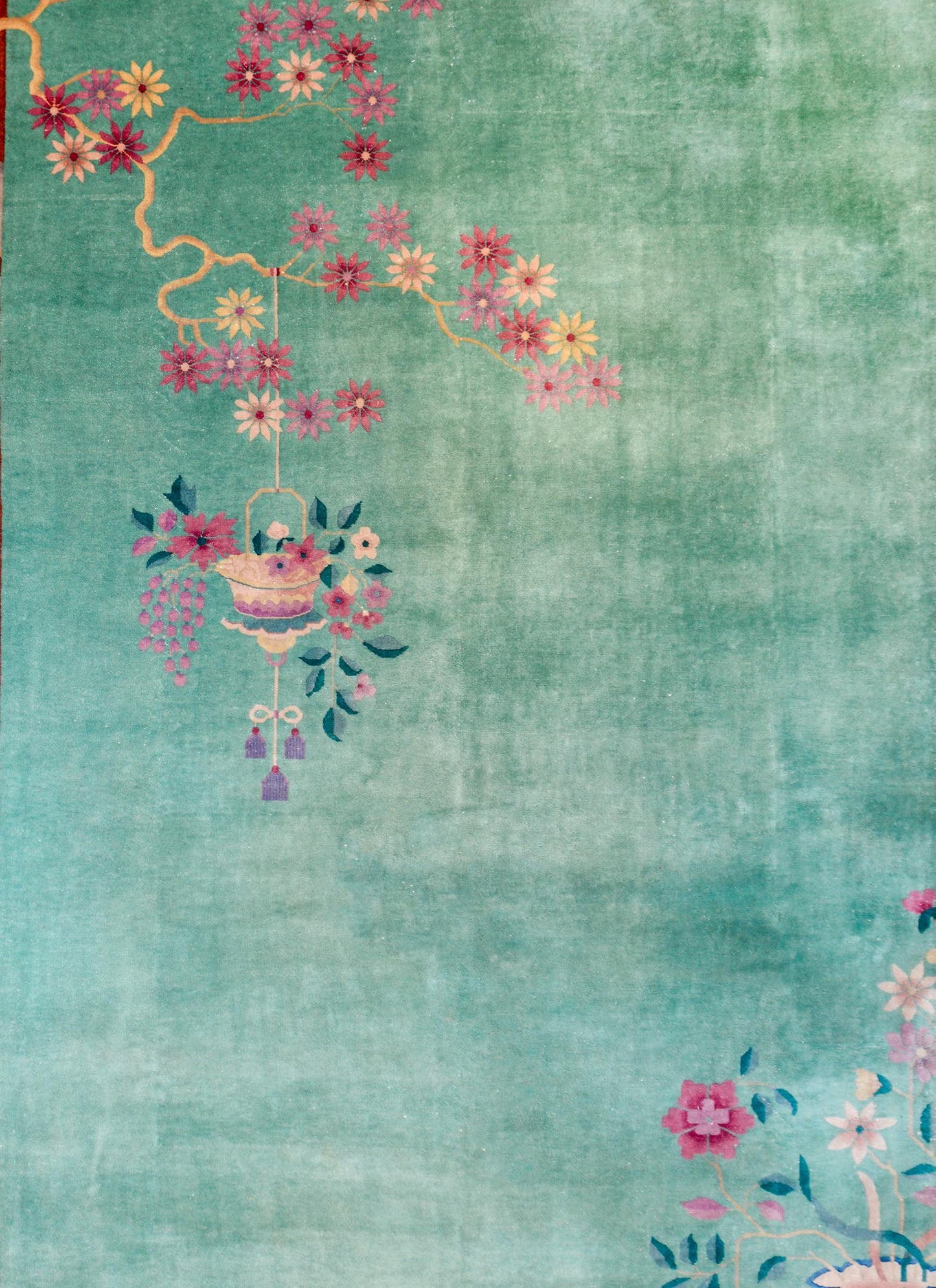 Beautiful Chinese Art Deco Rug For Sale