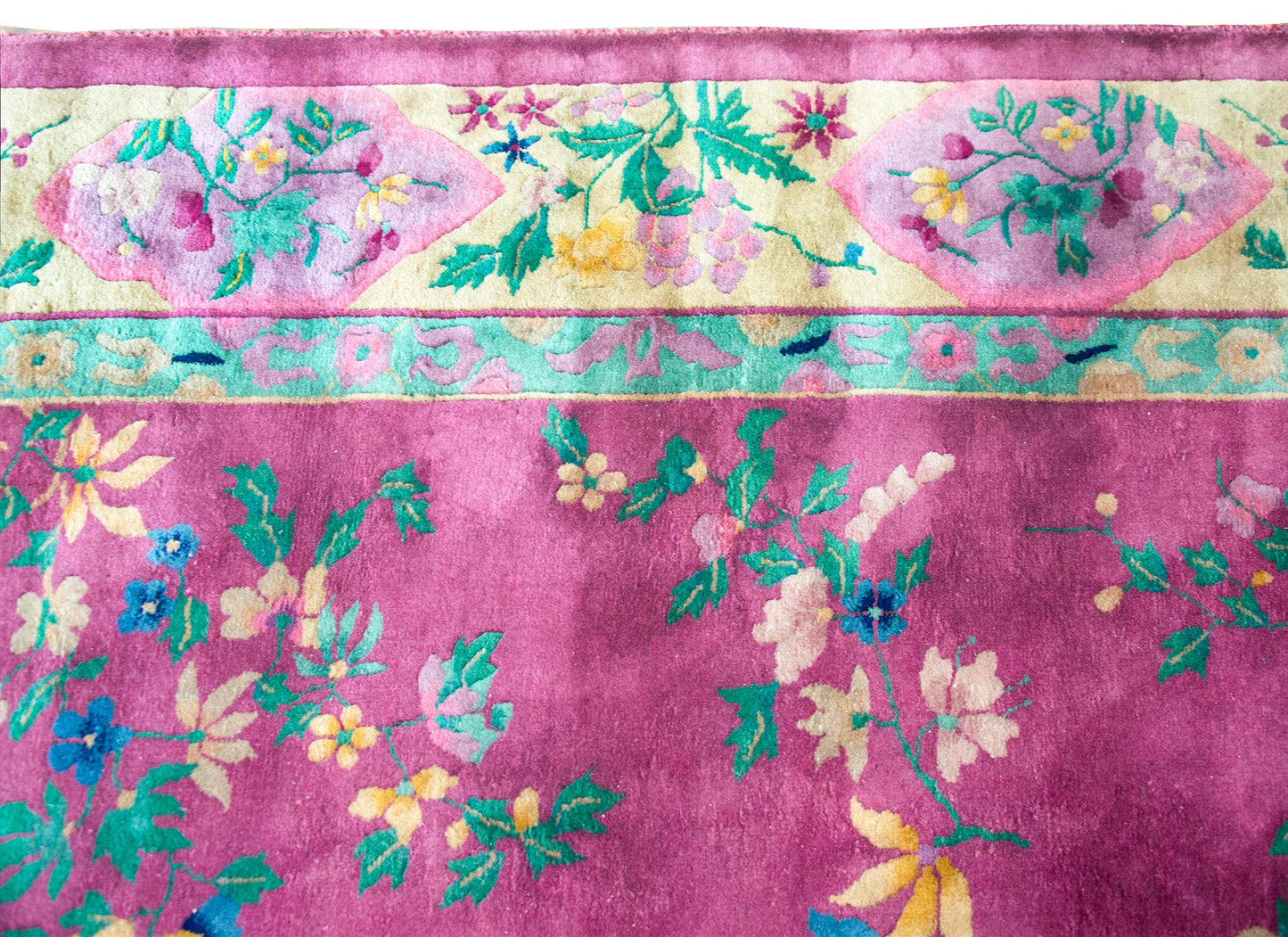 Early 20th Century Chinese Art Deco Rug For Sale