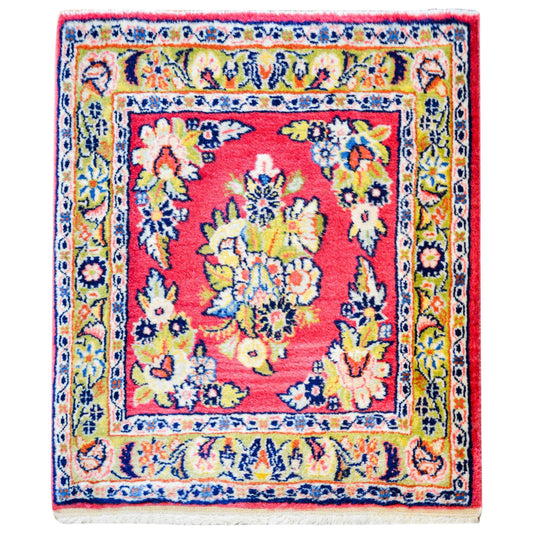 Early 20th Century Petite Sarouk Rug For Sale