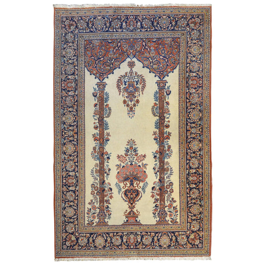 Amazing Early 20th Century Kashan Rug For Sale