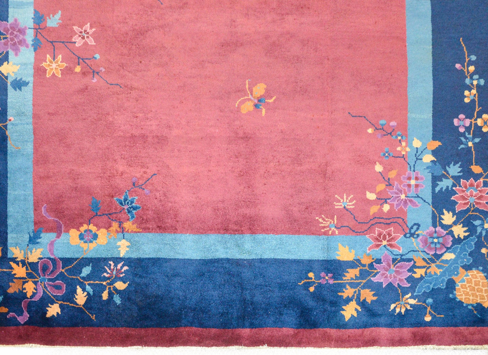 Early 20th Century Chinese Art Deco Rug For Sale