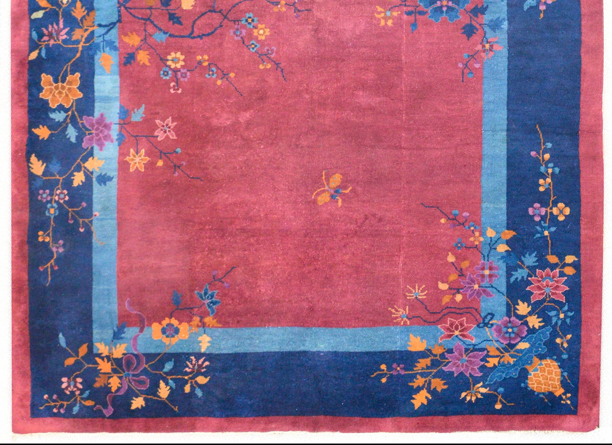 Early 20th Century Chinese Art Deco Rug For Sale