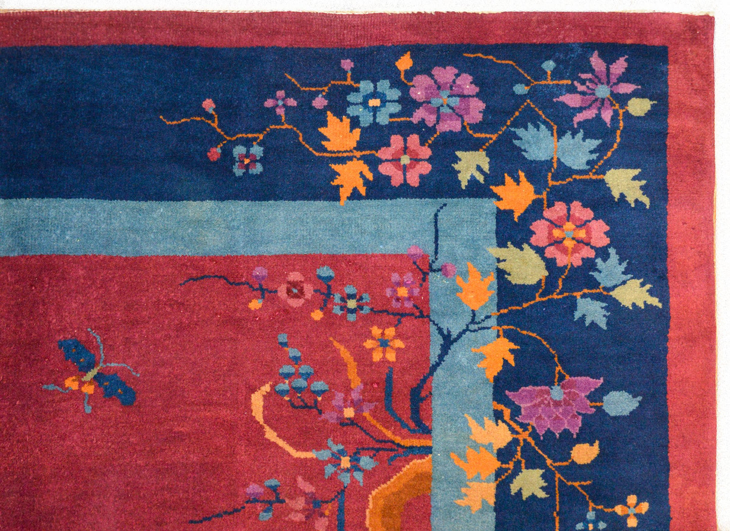 Early 20th Century Chinese Art Deco Rug For Sale