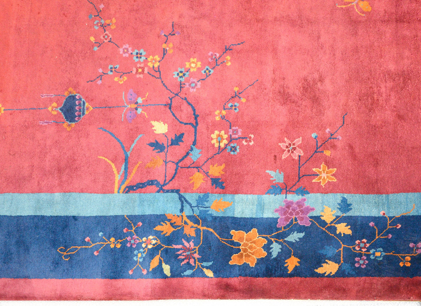 Early 20th Century Chinese Art Deco Rug For Sale