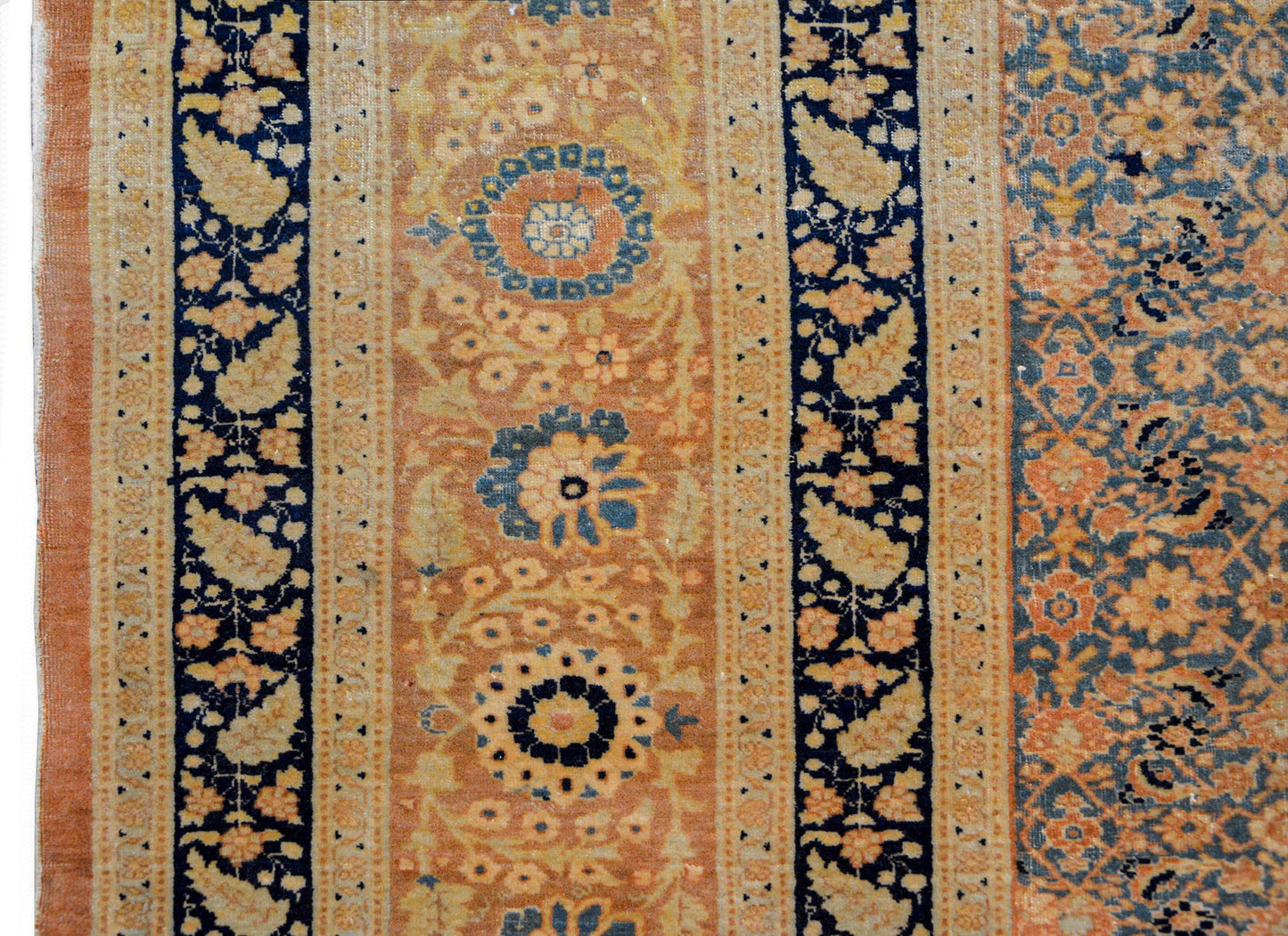 Incredible Early 20th Century Hadji Jalili Tabriz Rug For Sale