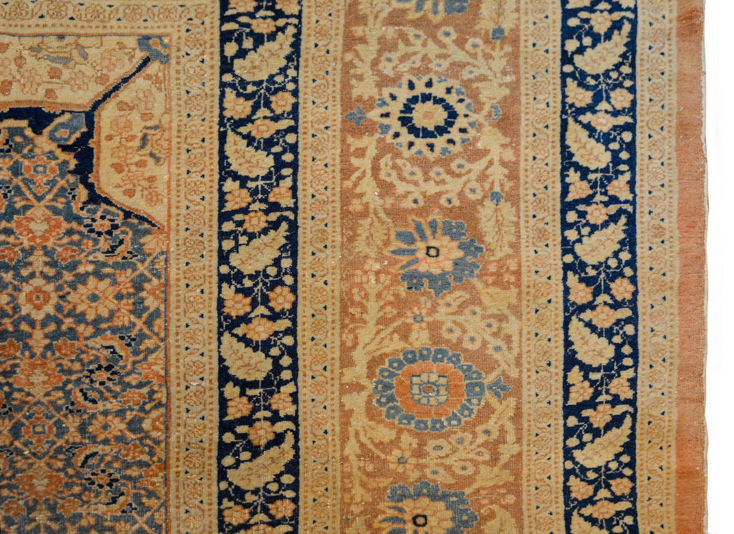 Incredible Early 20th Century Hadji Jalili Tabriz Rug For Sale