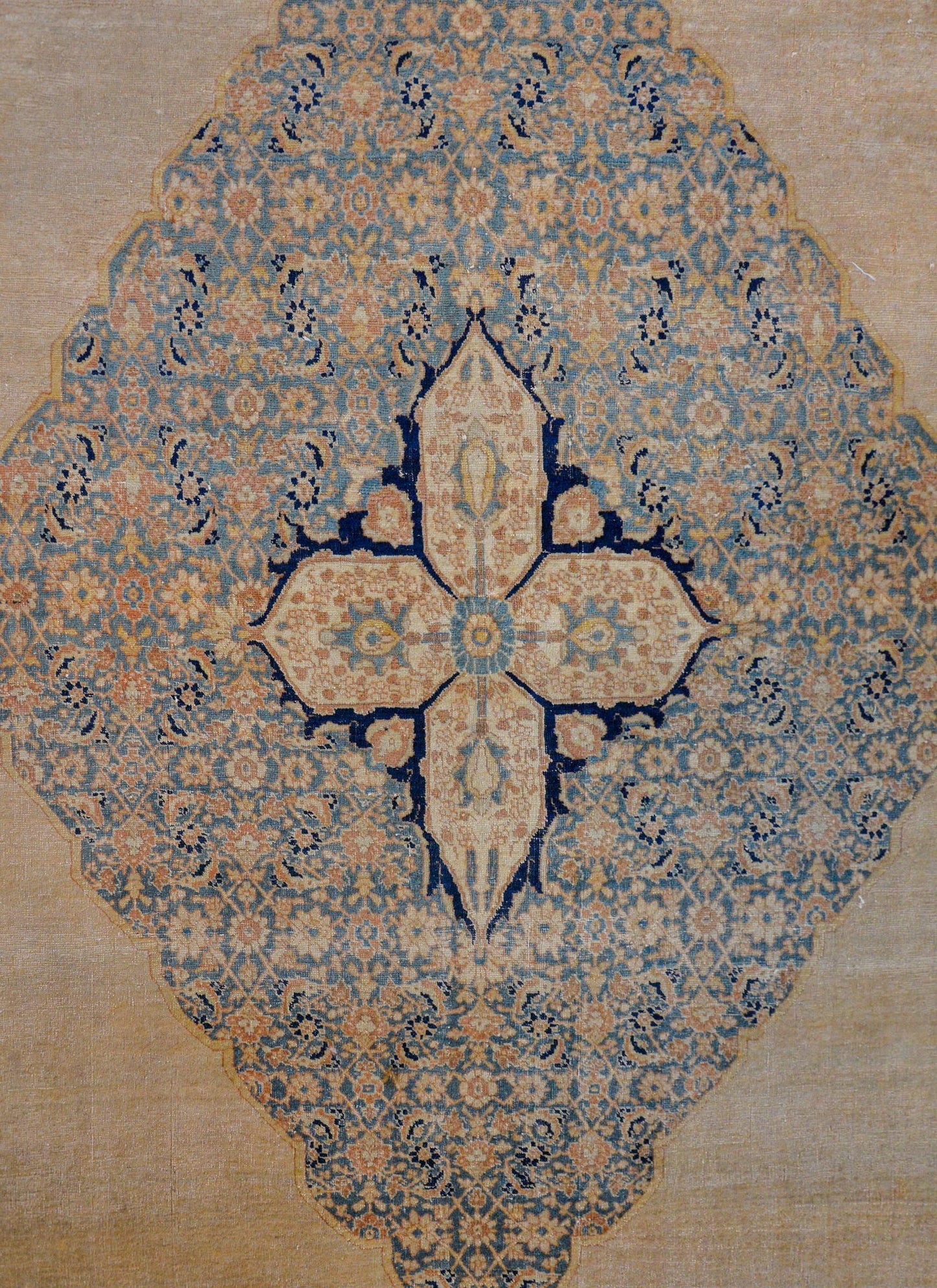 Incredible Early 20th Century Hadji Jalili Tabriz Rug For Sale