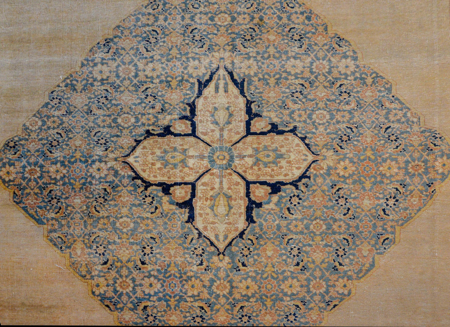 Incredible Early 20th Century Hadji Jalili Tabriz Rug For Sale
