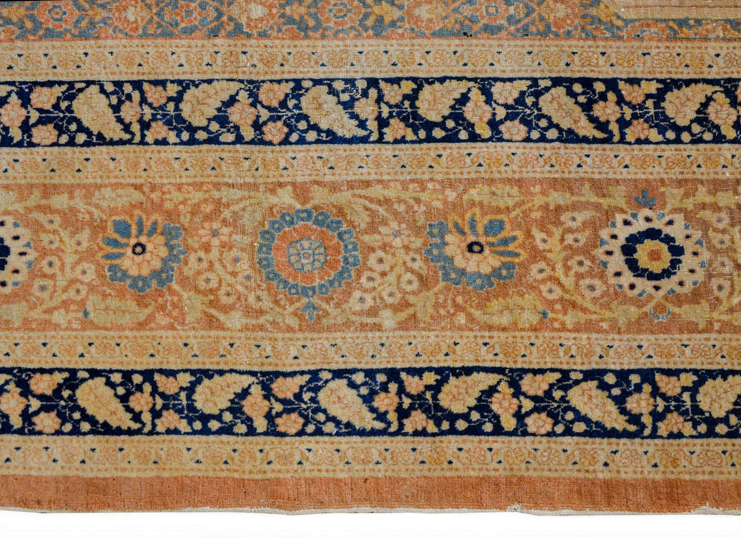 Incredible Early 20th Century Hadji Jalili Tabriz Rug For Sale