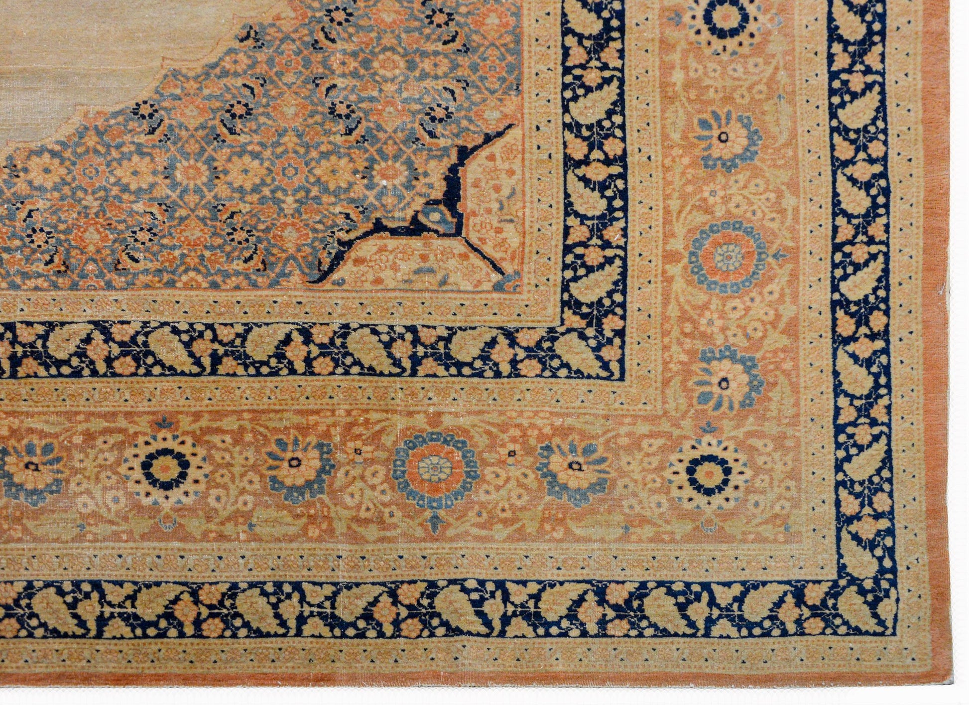 Incredible Early 20th Century Hadji Jalili Tabriz Rug For Sale