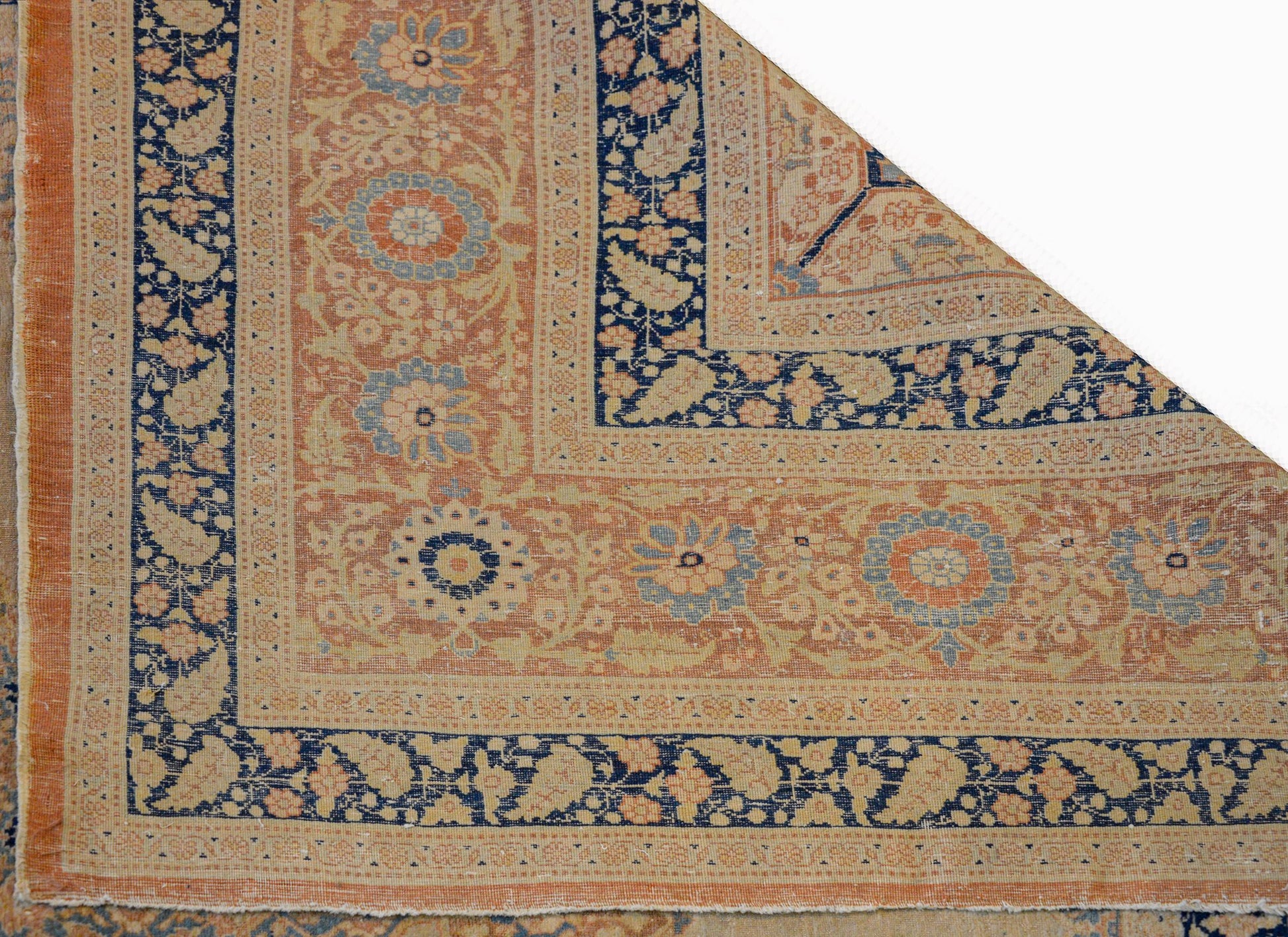 Incredible Early 20th Century Hadji Jalili Tabriz Rug For Sale