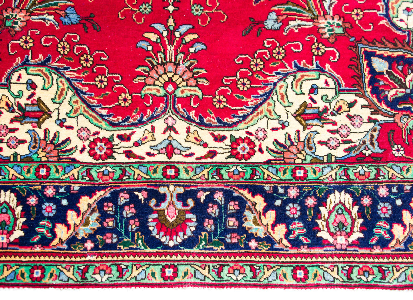 Vintage Persian Tabriz Rug For Sale