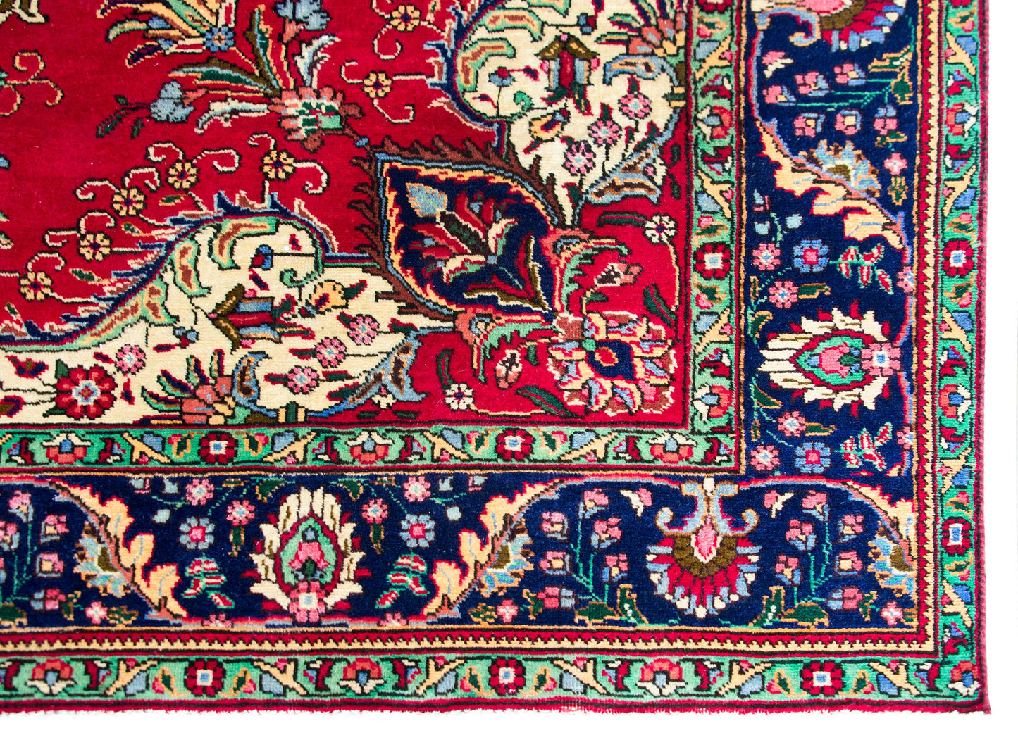 Vintage Persian Tabriz Rug For Sale