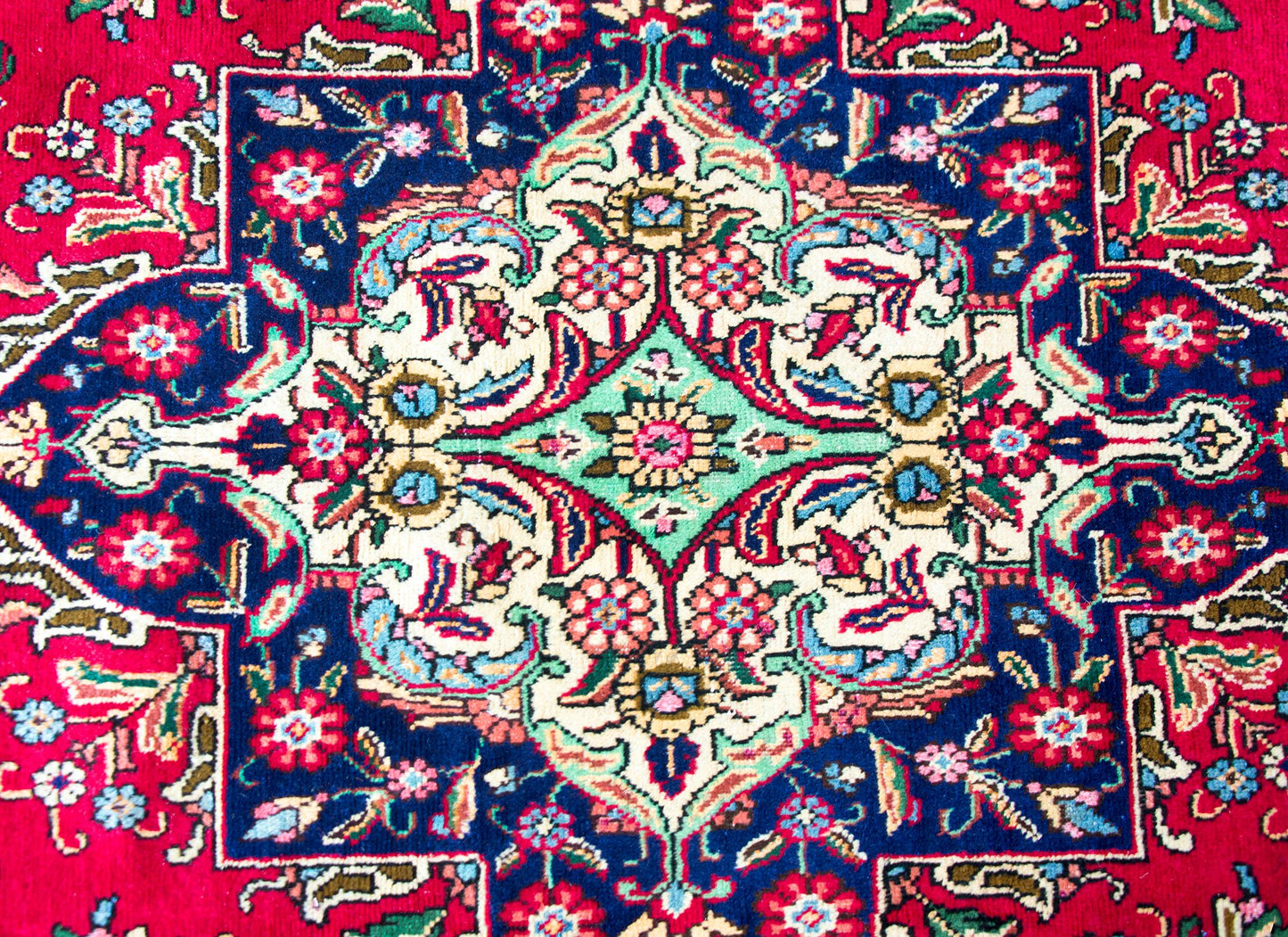 Vintage Persian Tabriz Rug For Sale