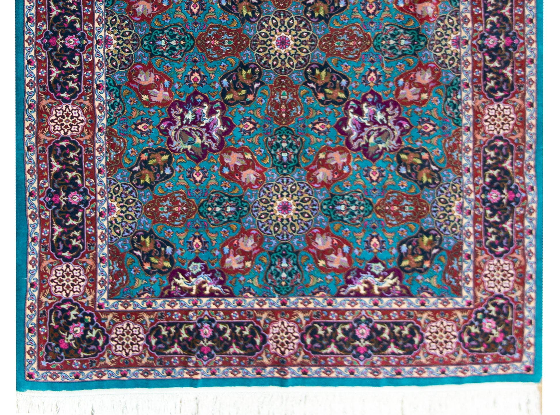 Vintage Persian Tabriz Rug For Sale