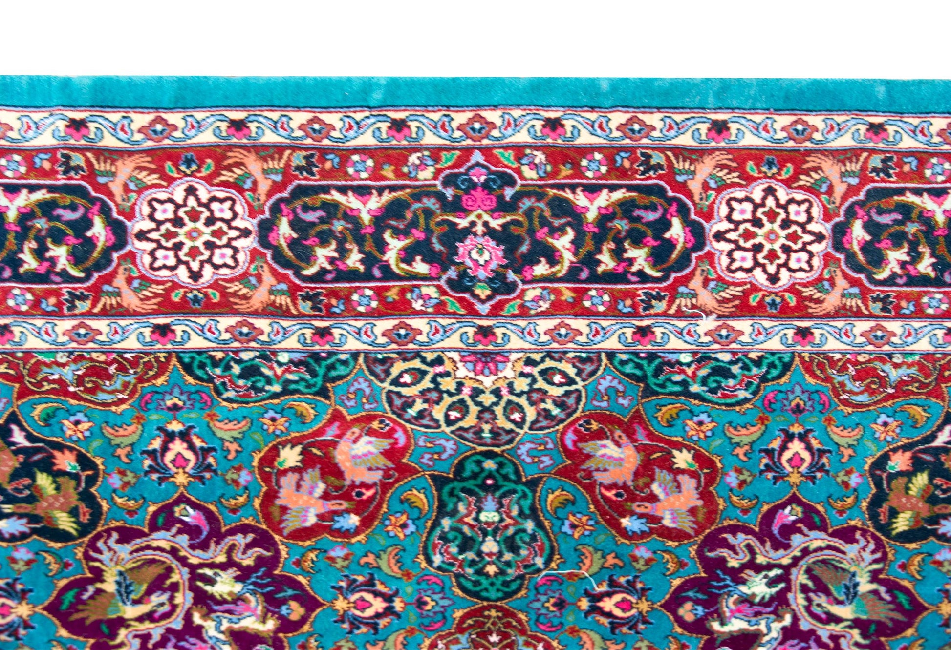 Vintage Persian Tabriz Rug For Sale