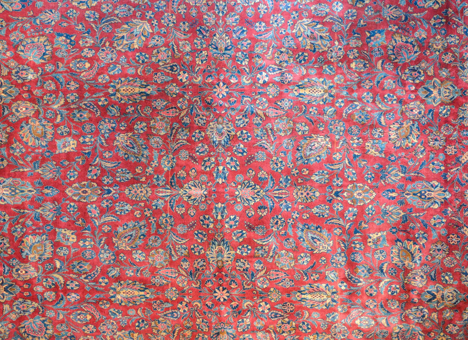 Beautiful Early 20th Century Kashan Rug For Sale