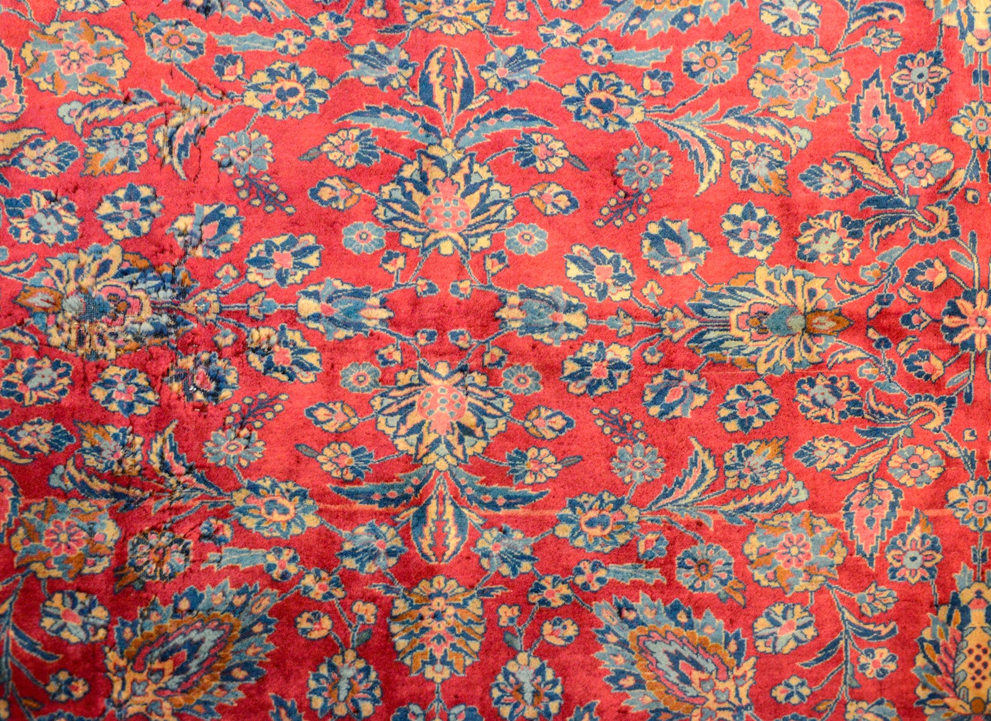 Beautiful Early 20th Century Kashan Rug For Sale