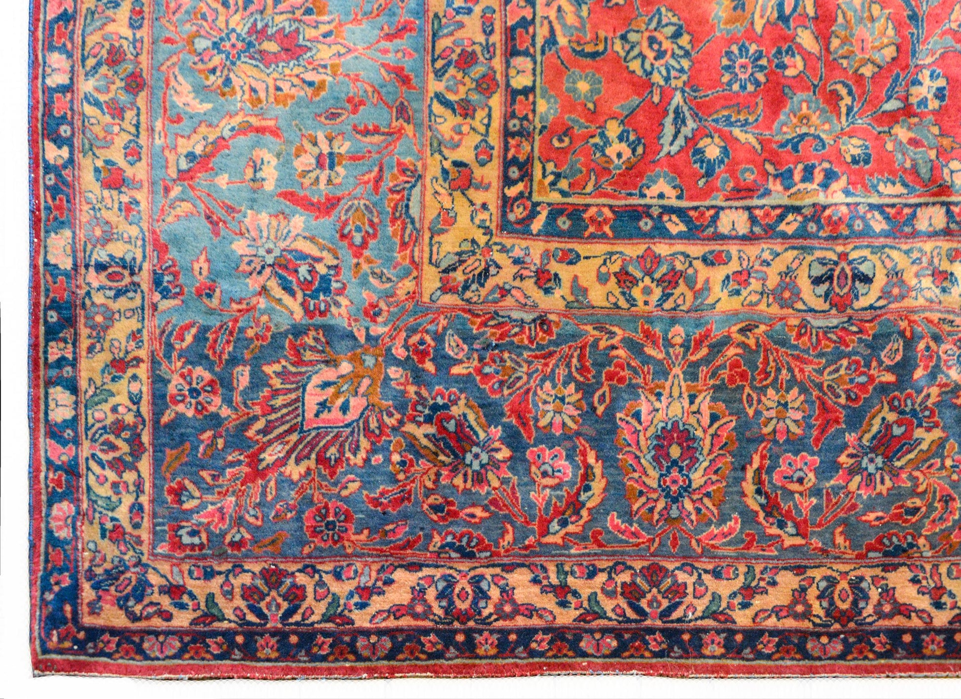 Beautiful Early 20th Century Kashan Rug For Sale