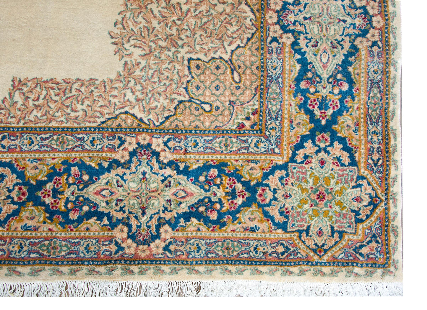 Early 20th Century Persian Kirman Rug For Sale