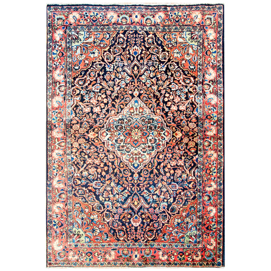 Wonderful Early 20th Century Sarouk Rug For Sale
