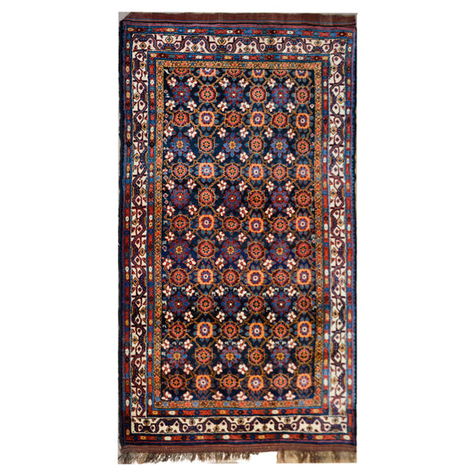 Early 20th Century Persian Afshar Rug For Sale