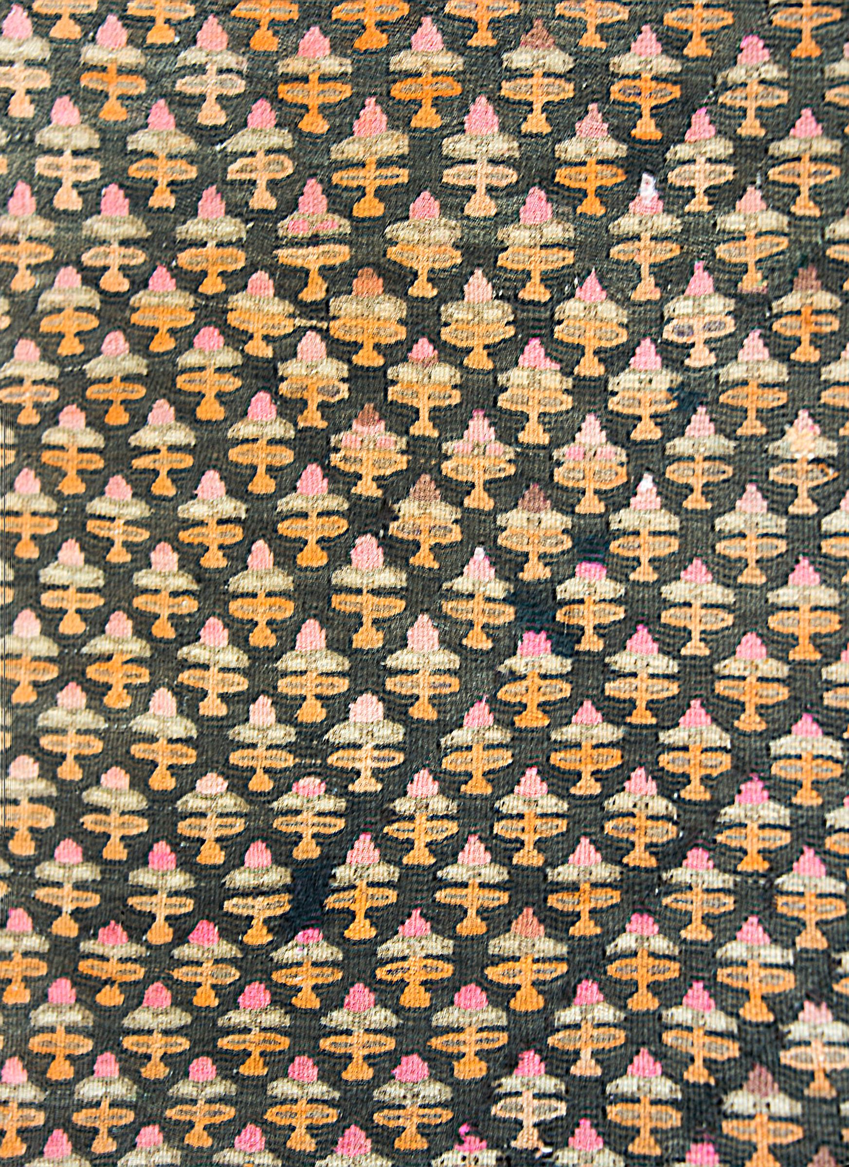Early 20th Century Kurdish Kilim Rug For Sale