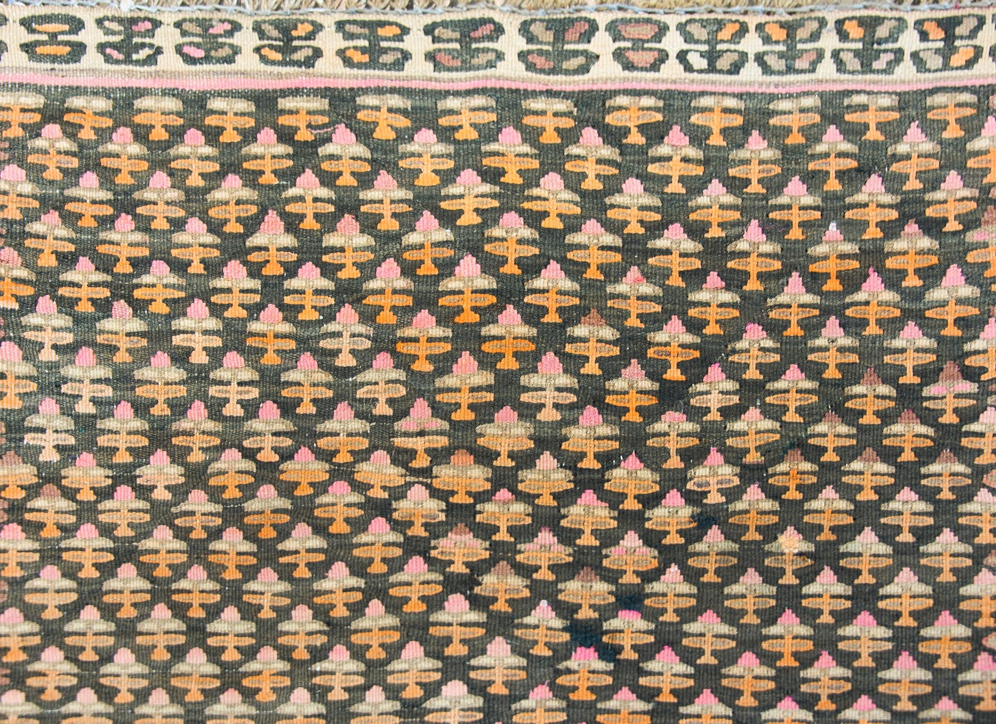 Early 20th Century Kurdish Kilim Rug For Sale