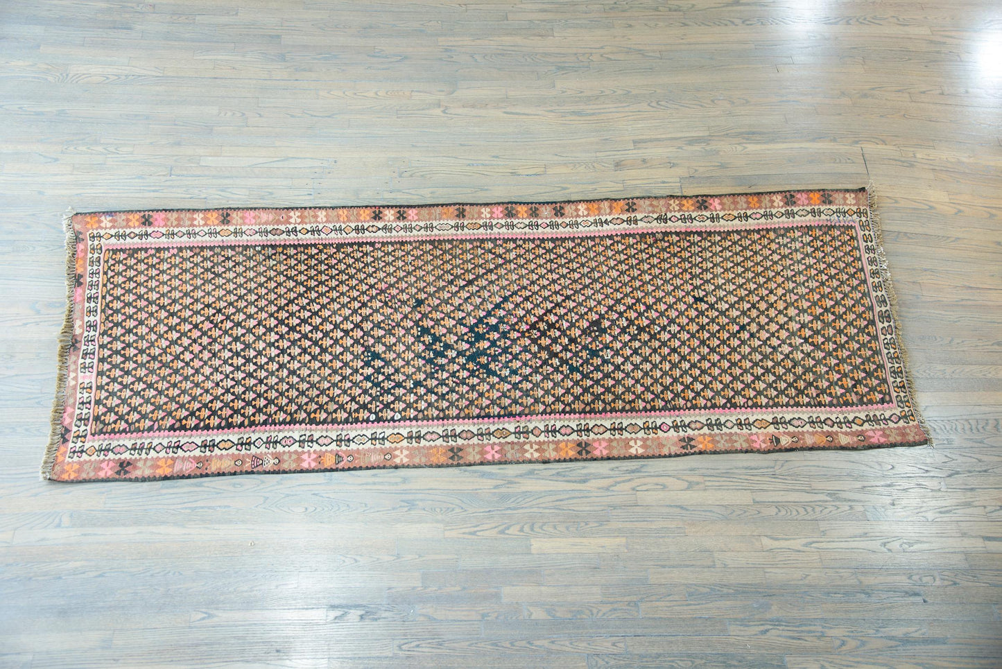 Early 20th Century Kurdish Kilim Rug For Sale