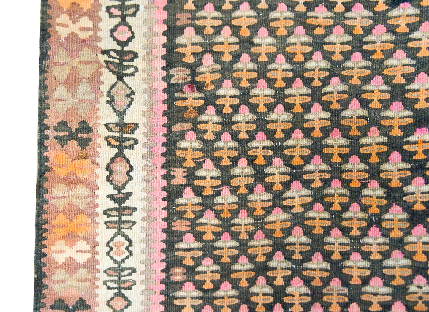Early 20th Century Kurdish Kilim Rug For Sale