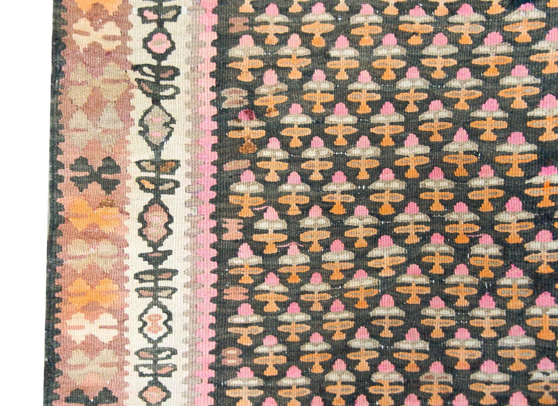 Early 20th Century Kurdish Kilim Rug For Sale