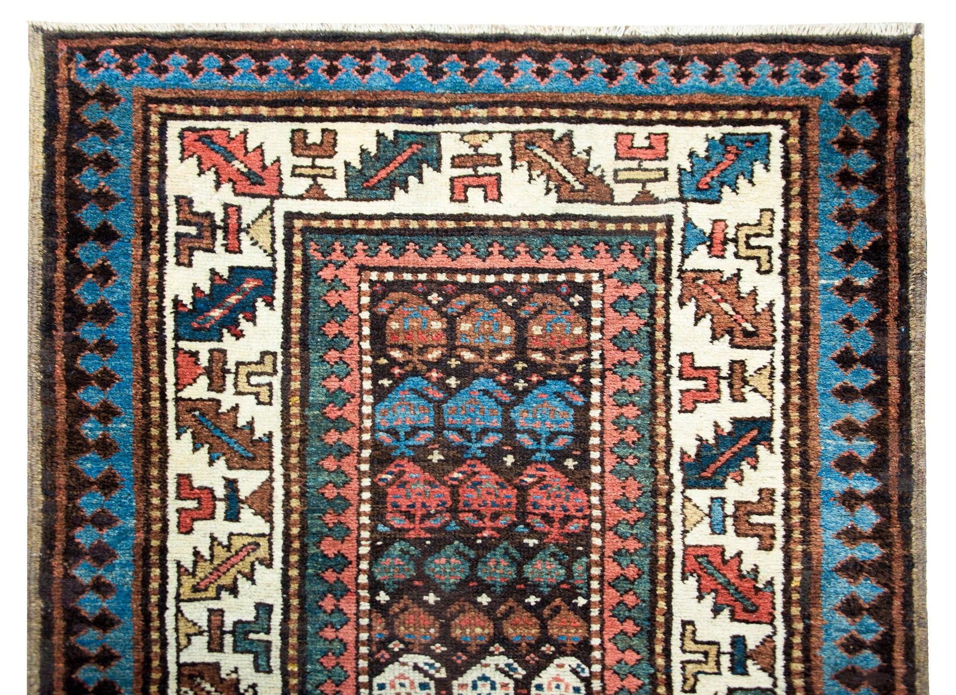Late 19th Century Persian Kuba Runner For Sale