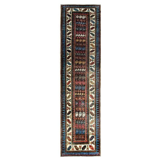 Late 19th Century Persian Kuba Runner For Sale