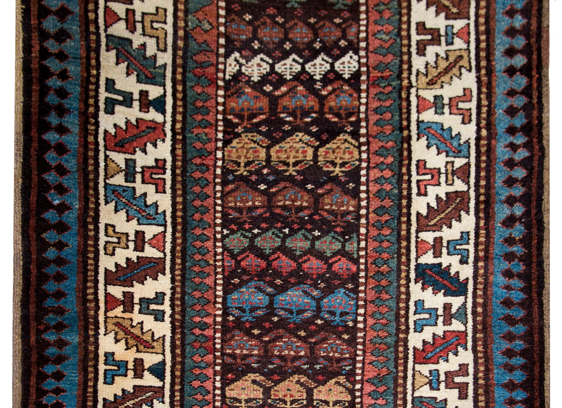 Late 19th Century Persian Kuba Runner For Sale
