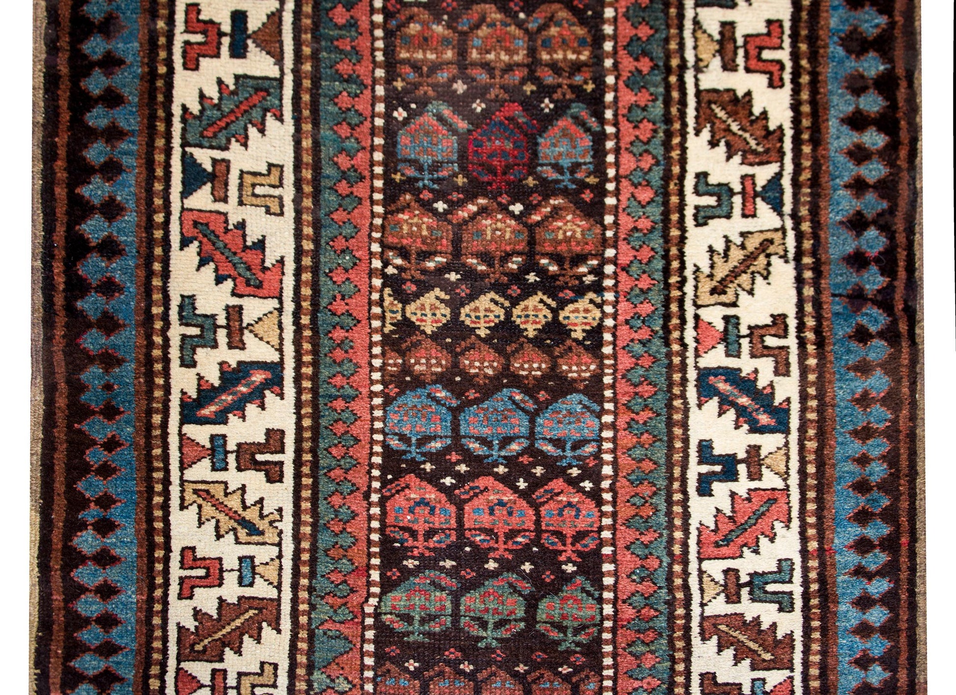 Late 19th Century Persian Kuba Runner For Sale