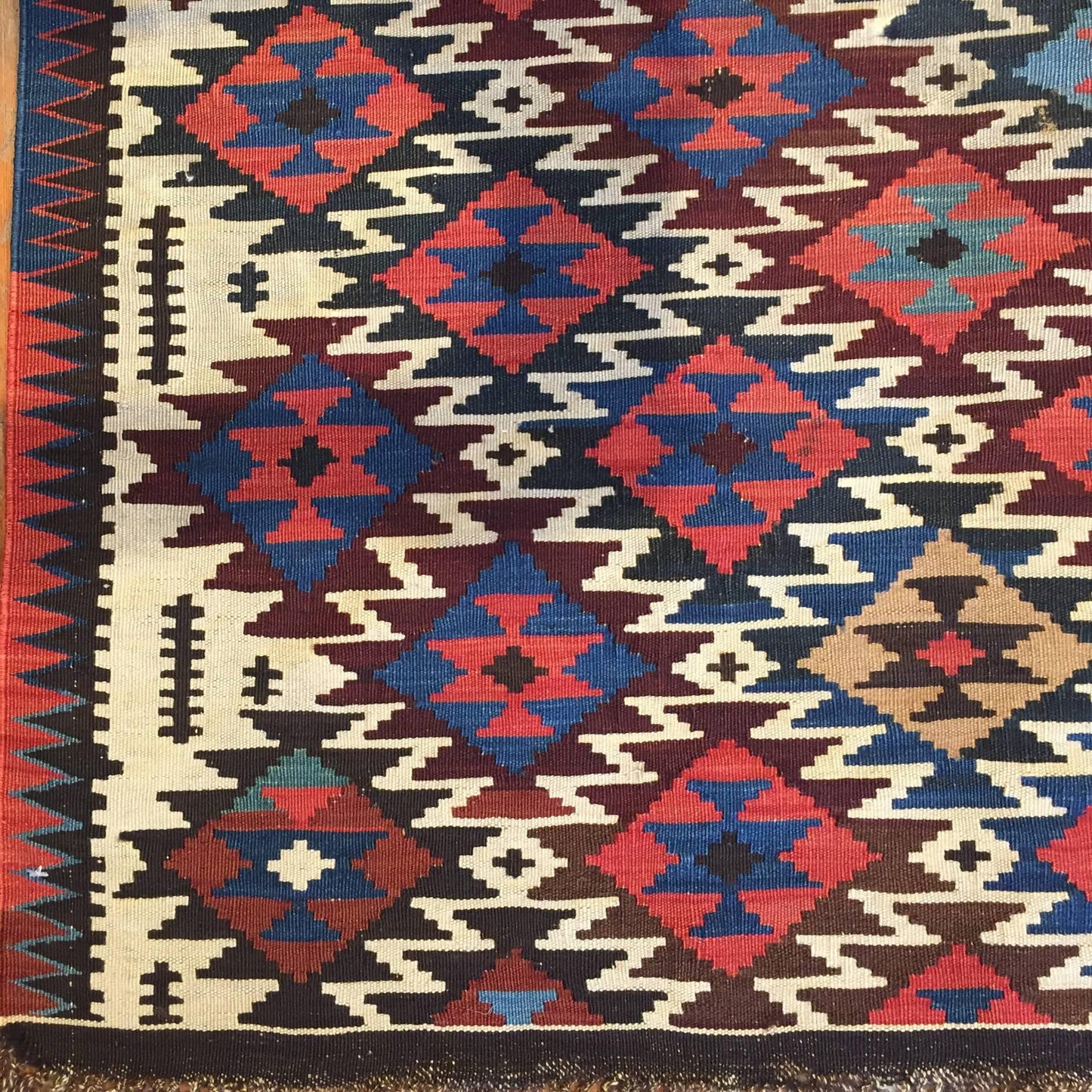 Early 20th Century Shahsavan Kilim For Sale