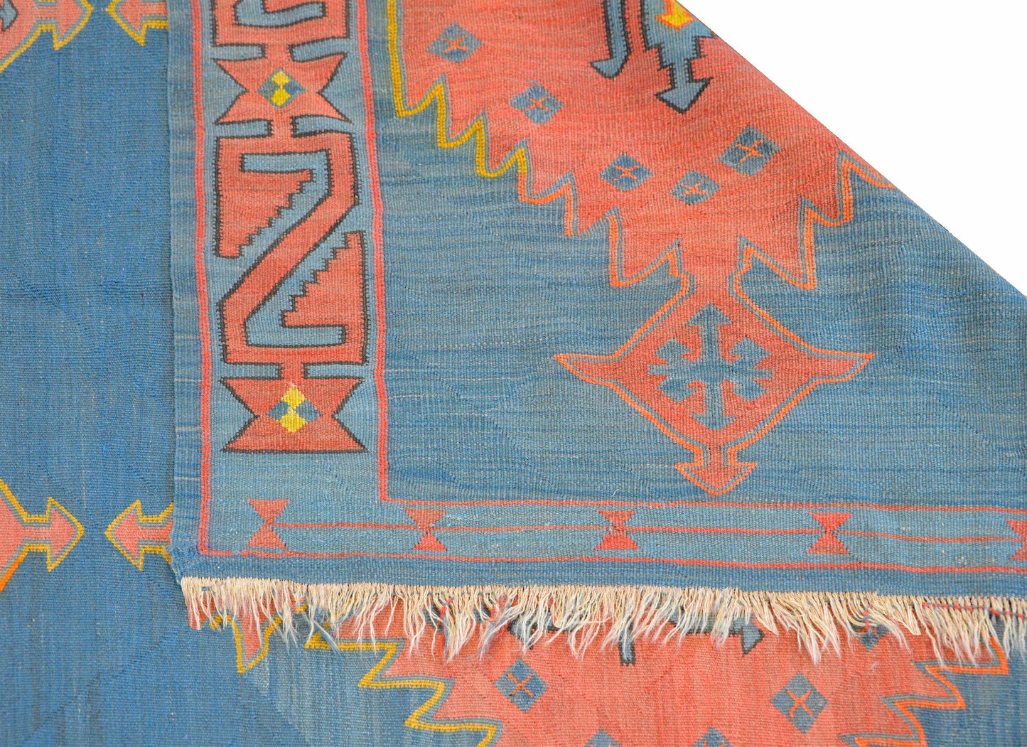 Fantastic Vintage Karebak Kilim Rug For Sale
