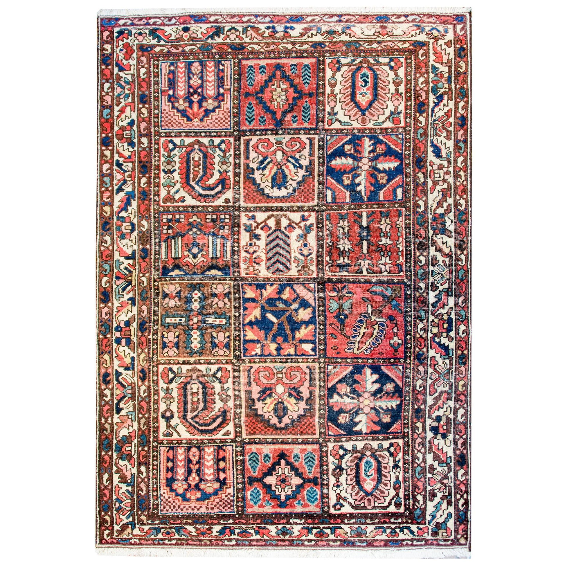 Mid-20th Century Bakhtiati Rug For Sale