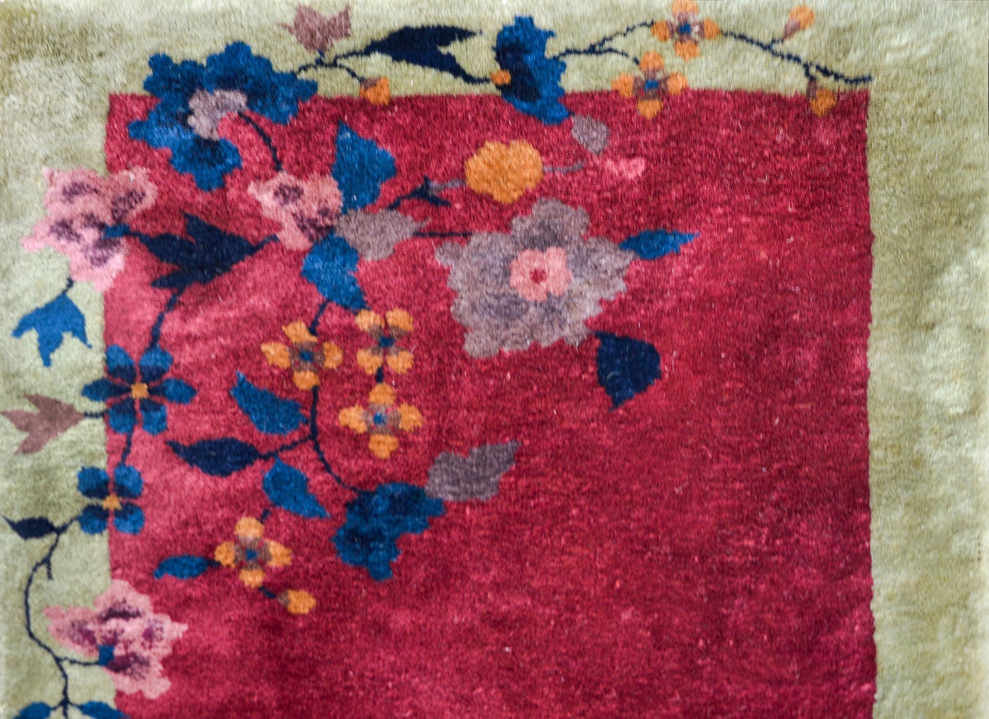 Early 20th Century Chinese Art Deco Rug For Sale