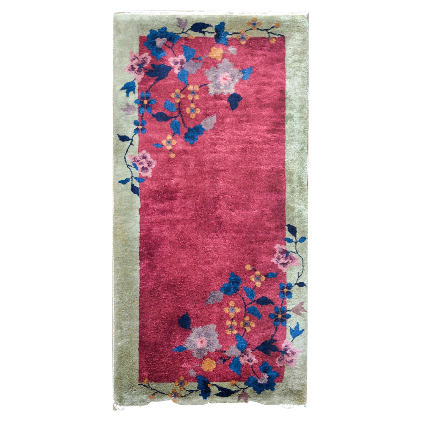 Early 20th Century Chinese Art Deco Rug For Sale