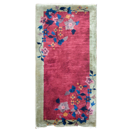 Early 20th Century Chinese Art Deco Rug For Sale