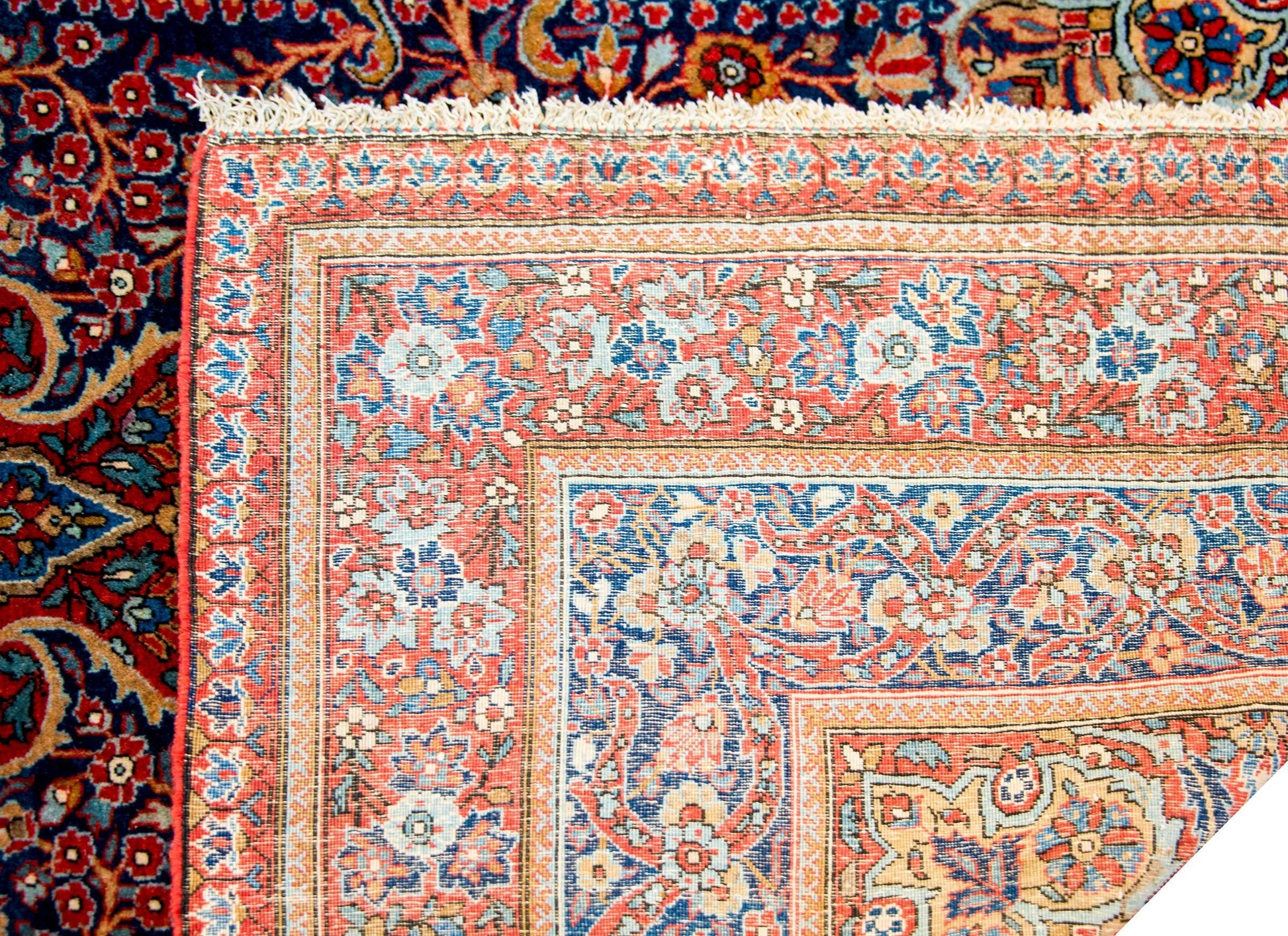 Exceptional Early 20th Century Kashan Rug For Sale