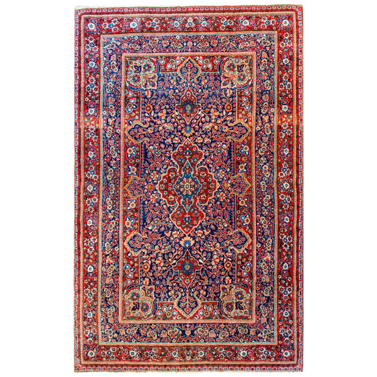 Exceptional Early 20th Century Kashan Rug For Sale