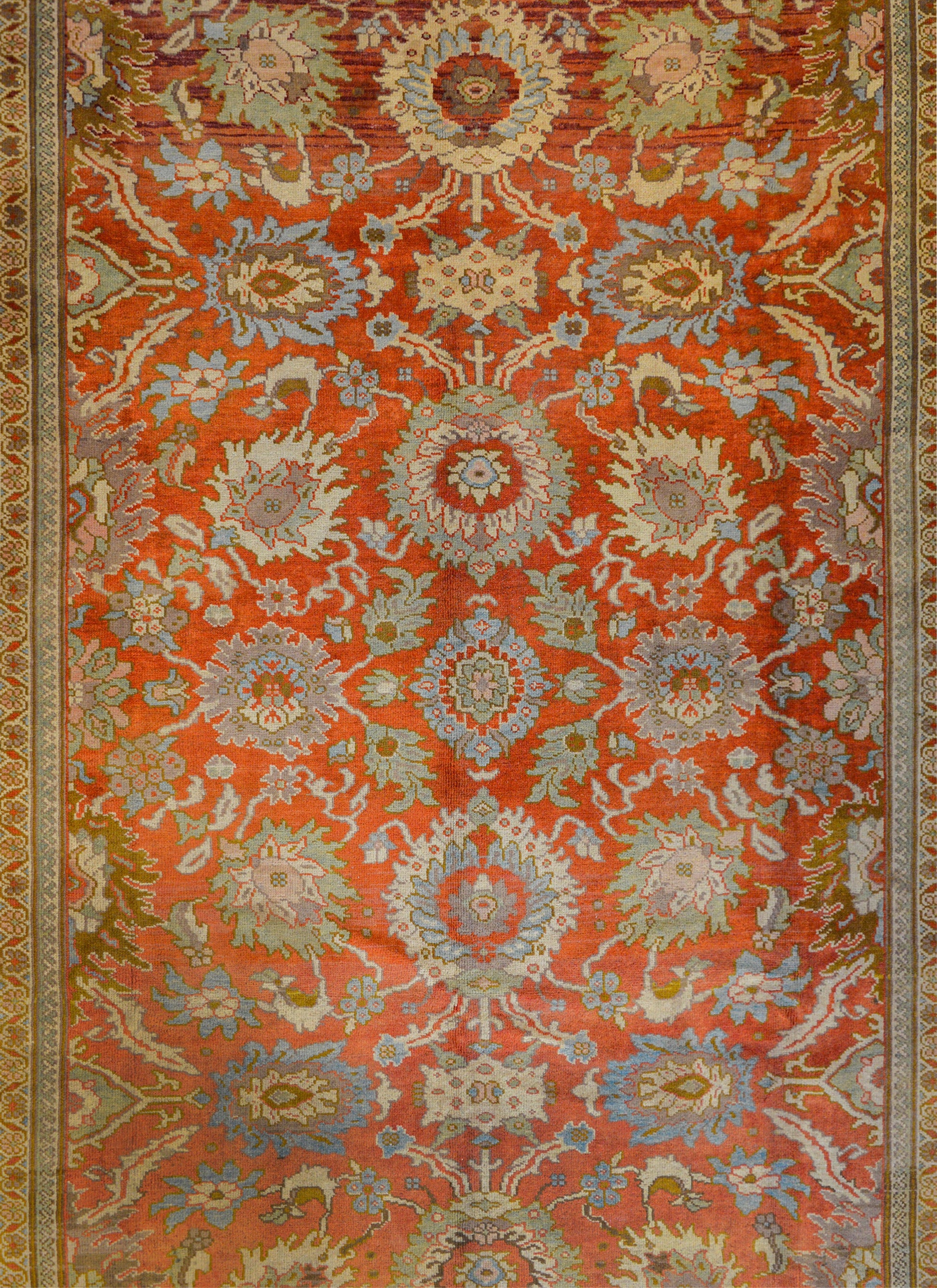Extraordinary Vintage Sultanabad Rug For Sale
