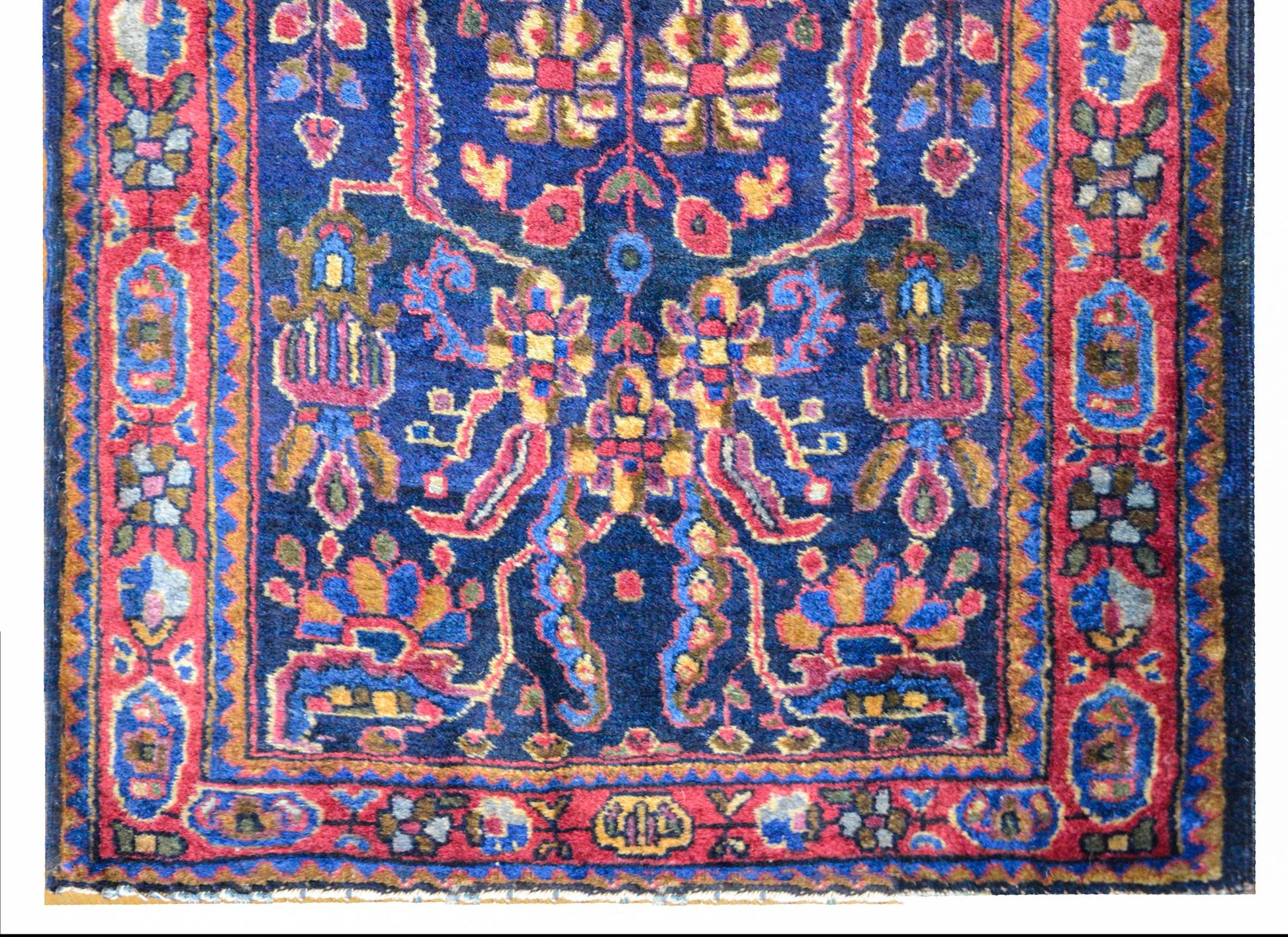 Wonderful Early 20th Century Kashan Rug For Sale