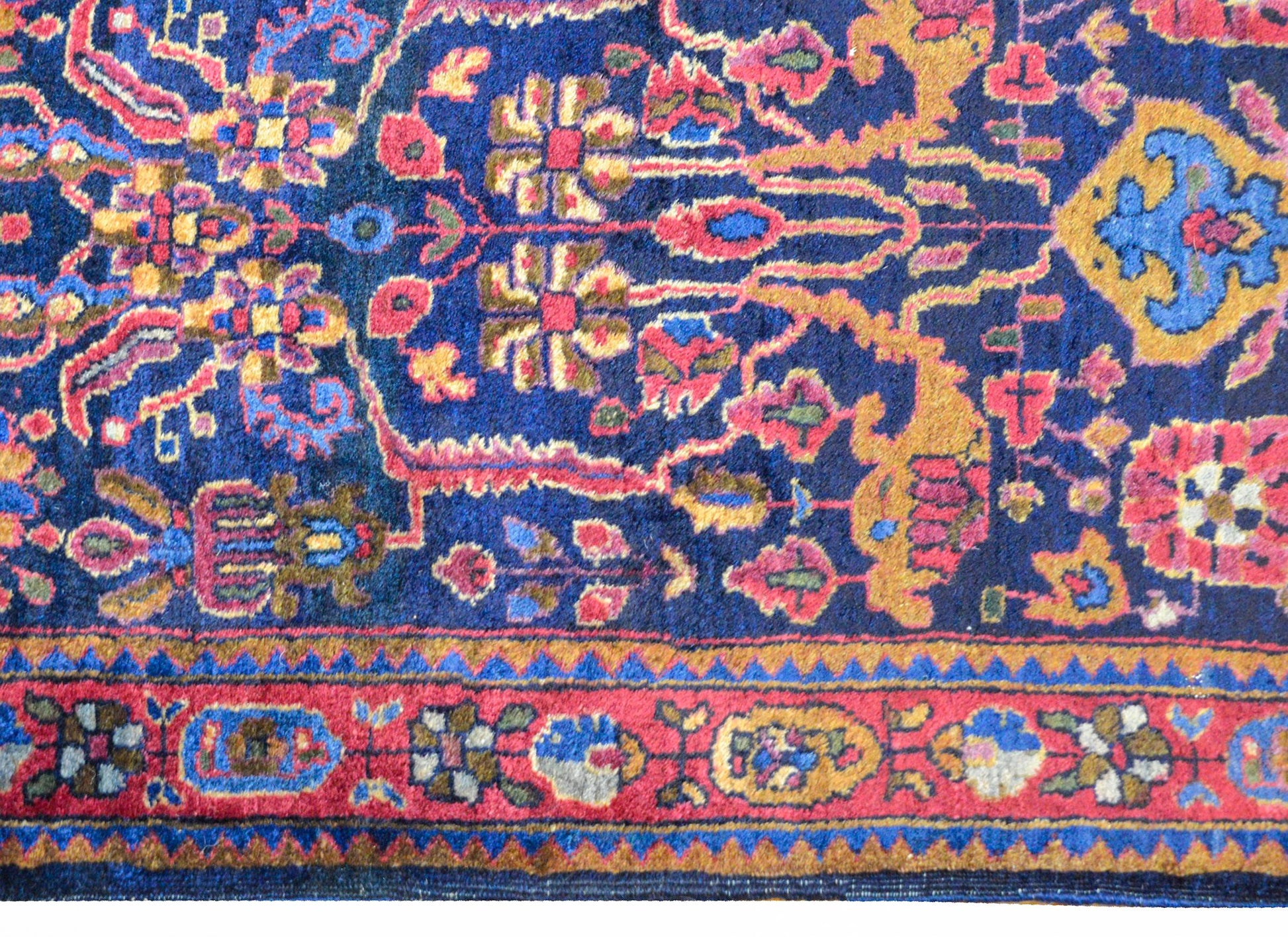 Wonderful Early 20th Century Kashan Rug For Sale